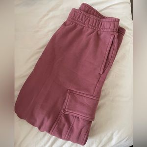 TNA Cozy Fleece Mega Cargo Sweatpant